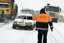 عملیات برف روبی1730 کیلومتر از محورهای کوهستانی مازندران