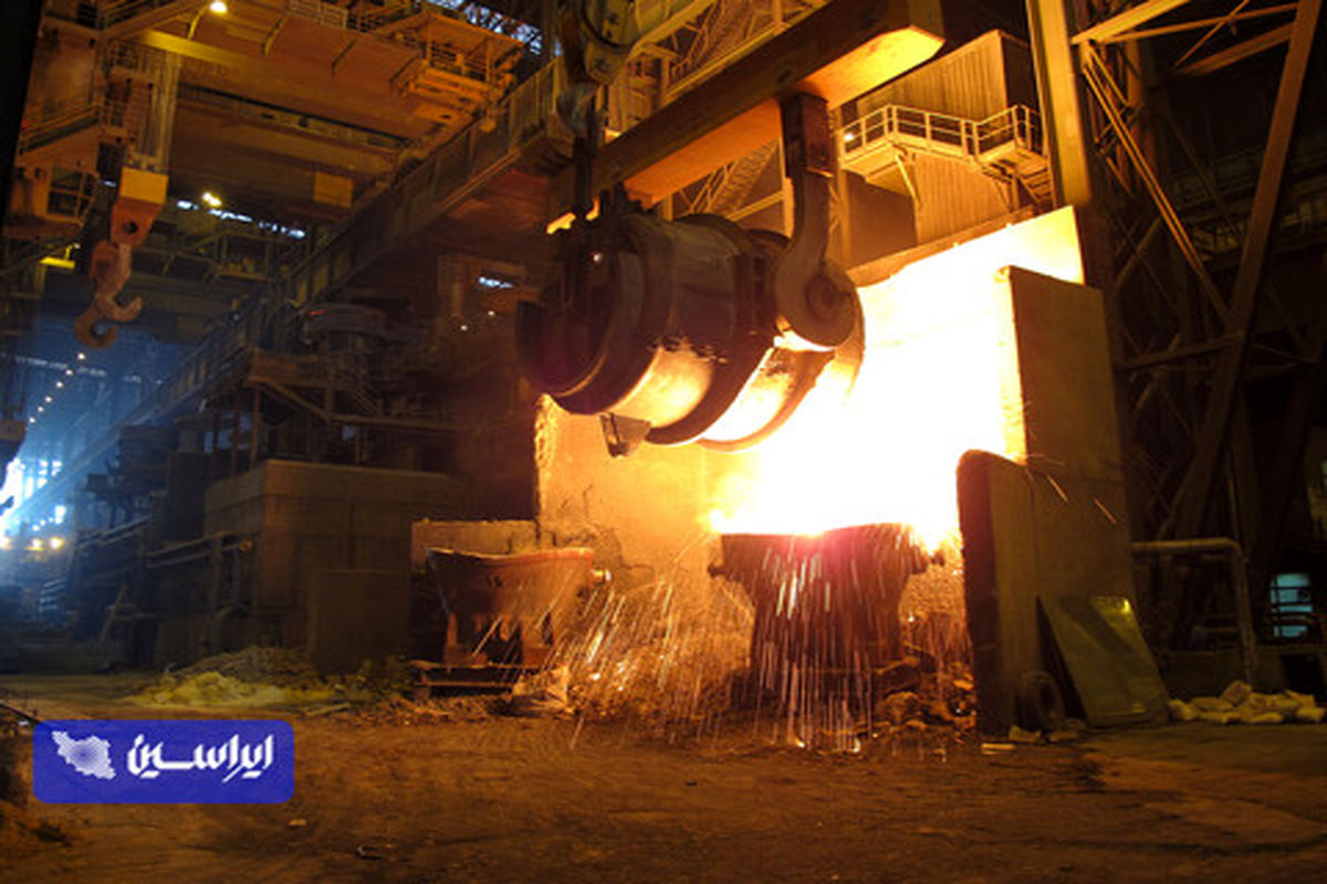 ثبت رکورد تولید ماهانه در ناحیه فولادسازی و ریخته‌گری مداوم فولاد مبارکه