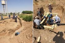 مشکل افت کیفیت آب در روستای قلعه دیزیجان شهرستان شازند برطرف شد