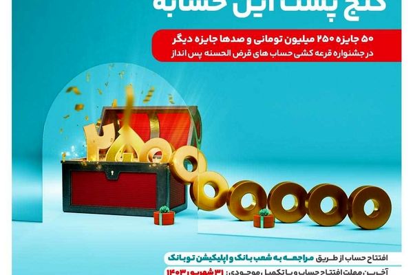 برگزاری جشنواره قرعه‌کشی حساب‌های قرض‌الحسنه پس‌انداز بانک گردشگری