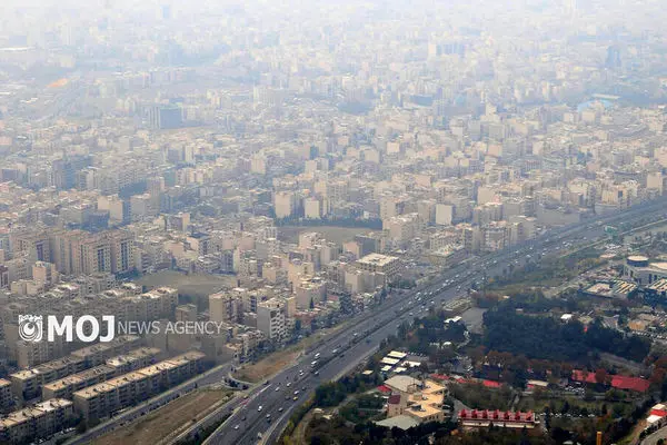 کیفیت هوای تهران ۲ شهریور ۱۴۰۴ / شاخص کیفیت هوای تهران روی عدد ۱۱۵ و ناسالم است