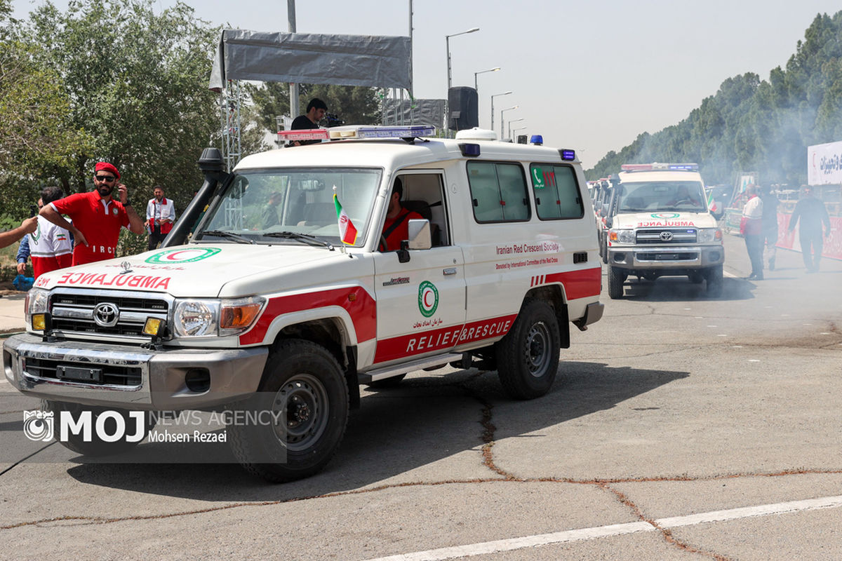  بهره‌مندی بیش از ۲ هزار زائر حسینی از خدمات هلال‌احمر خوزستان