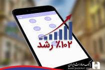 همراهان همراه بانک صادرات ایران ١٠٢ درصد بیشتر شدند