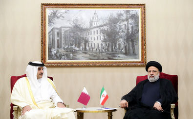  رایزنی تلفنی رئیس جمهور ایران و امیر قطر 