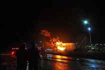 جزئیات آتش‌ سوزی در پالایشگاه آبادان+ فیلم