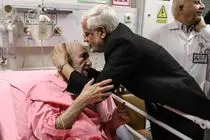 عیادت معاون اول رئیس‌جمهور از خاتمی در بیمارستان تهران