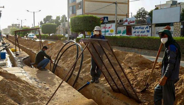 خسارت 10 میلیارد ریالی شرکت گاز هرمزگان به شبکه توزیع آب