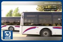 ورود ۲۵ دستگاه اتوبوس نو تولید داخل به ناوگان حمل و نقل تهران + فیلم