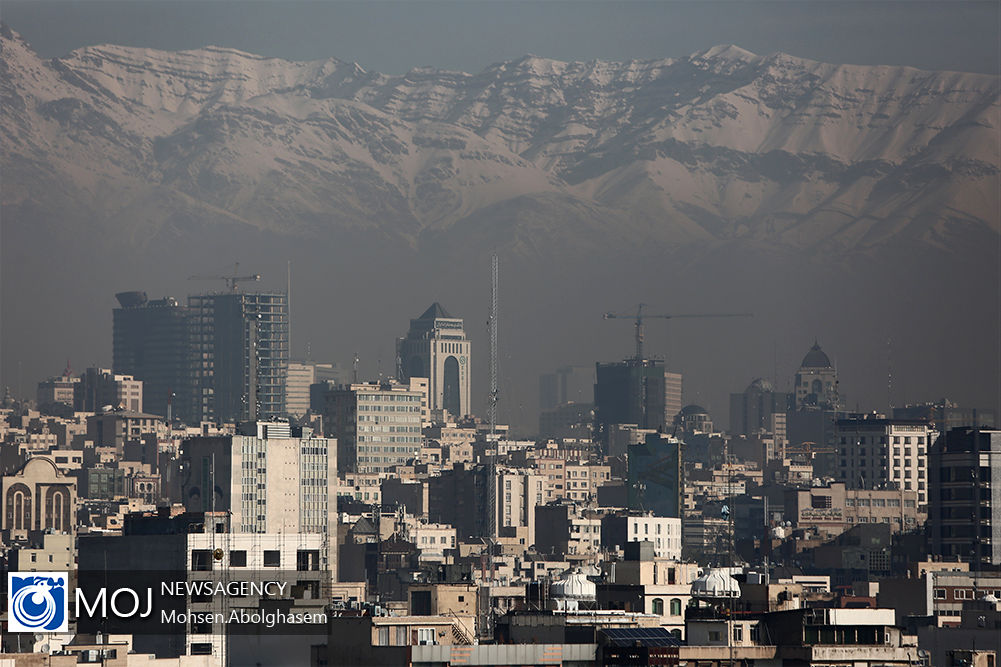 غلظت ذرات معلق در هوای تهران بیشتر شد