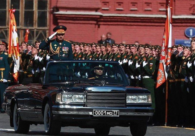 رژه نظامی در مسکو در سالگرد پیروزی در جنگ جهانی دوم