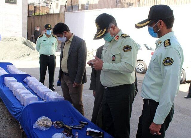  240 کیلوگرم مواد مخدر در کرمانشاه کشف شد