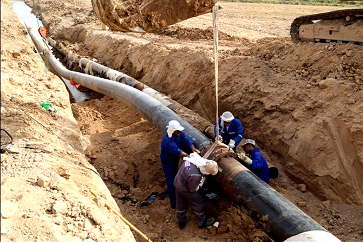 اتصال شبکه آب آشامیدنی سه روستای حومه شهر مشهد