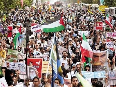 آغاز راهپیمایی روز قدس / طنین شعارهای ضدصهیونیستی در تهران و سراسر کشور