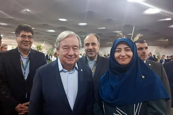 رئیس سازمان حفاظت محیط زیست با دبیرکل سازمان ملل دیدار کرد