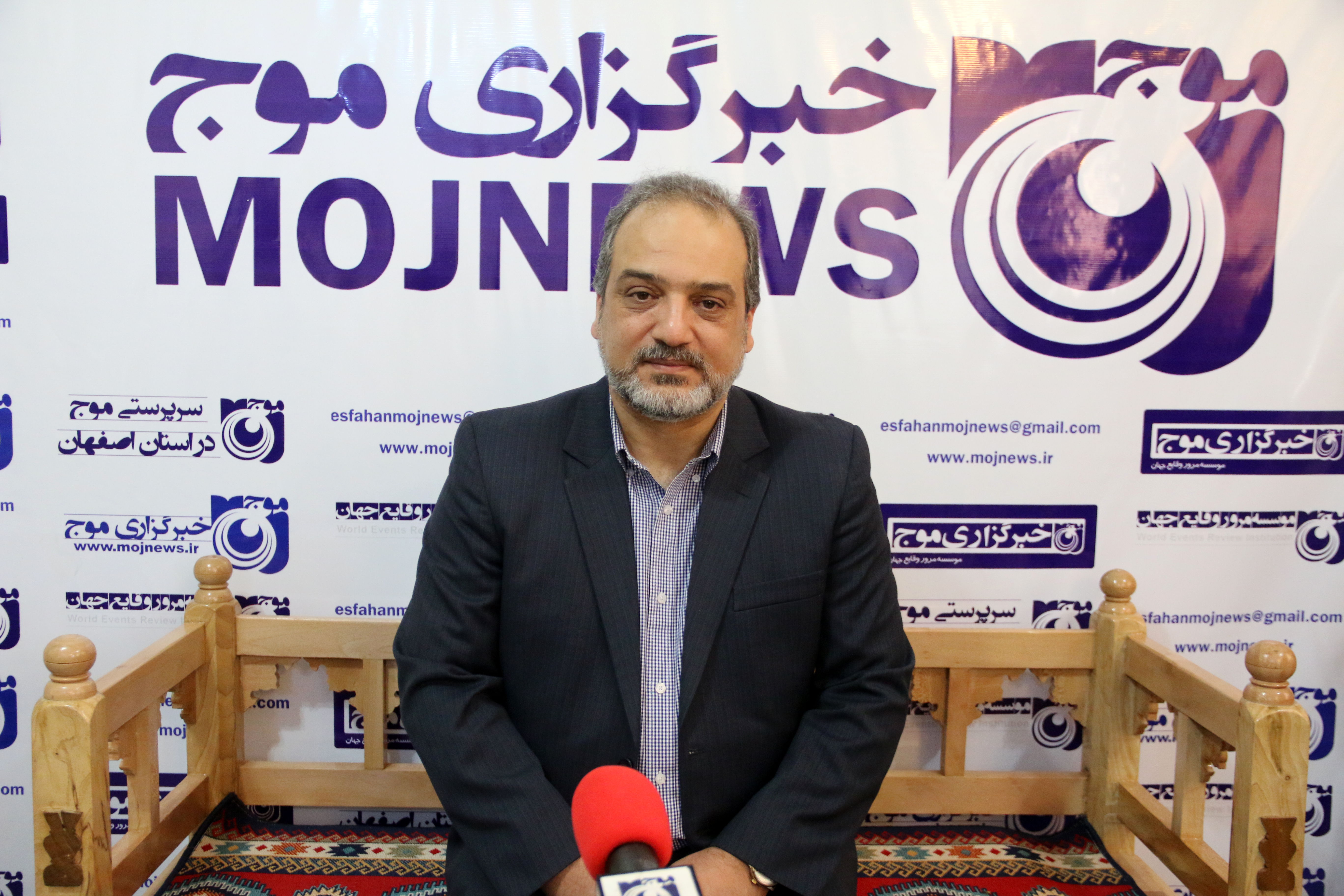 بازدید مدیر عامل جمعیت هلال احمر استان اصفهان از دفترخبرگزاری موج 