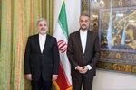 دیدار و گفتگوی سفیر ایران در عربستان با وزیر امور خارجه