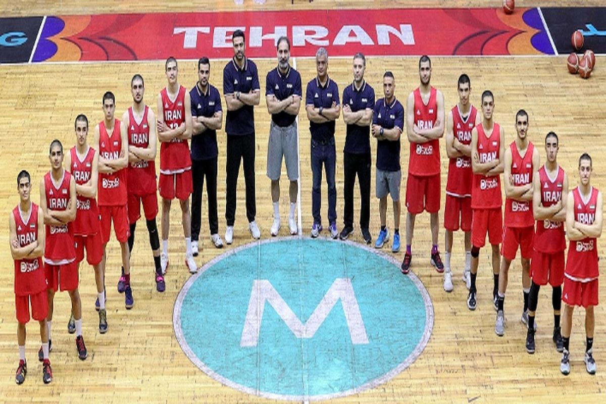 برتری نوجوانان بسکتبالیست ایران برابر لبنان