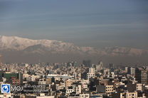 کیفیت هوای تهران ۵ بهمن ۱۴۰۱/ شاخص کیفیت هوای تهران ۱۵۸ است