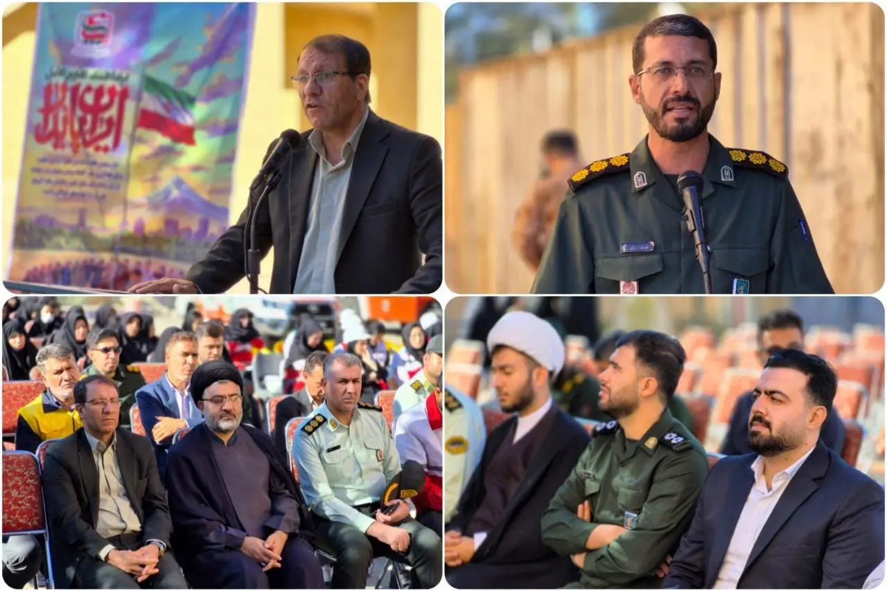 برگزاری مانور پدافند غیرعامل با محوریت حملات هوایی در شهر چوار