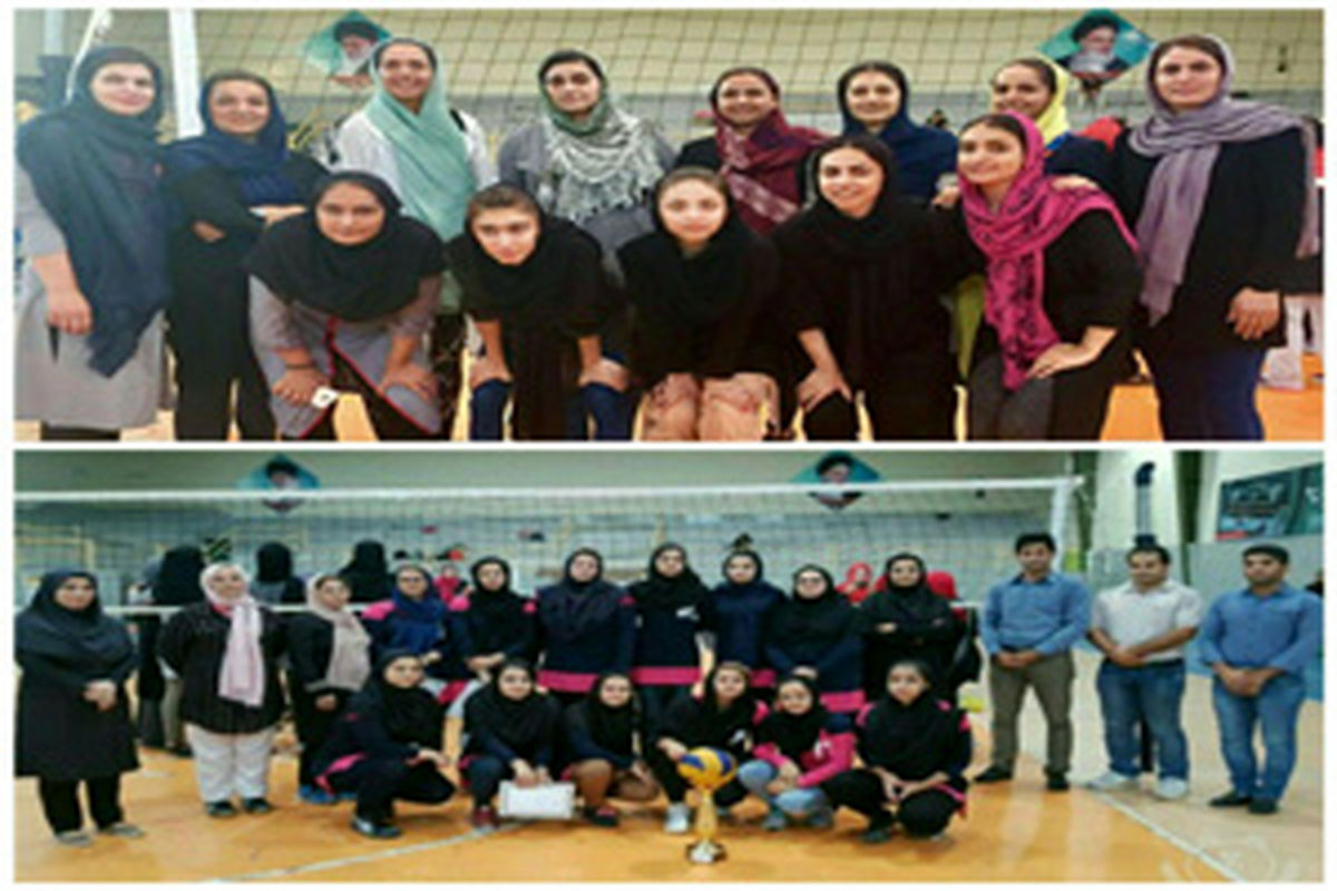 مسابقات لیگ دسته اول و دوم والیبال بانوان مازندران پایان یافت