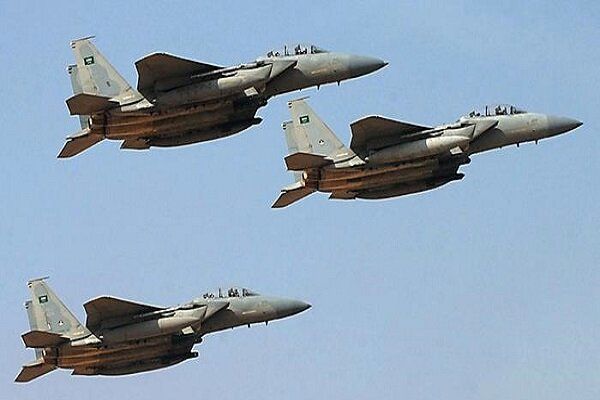 بمباران جنگنده‌های سعودی مناطقی از استان الجوف