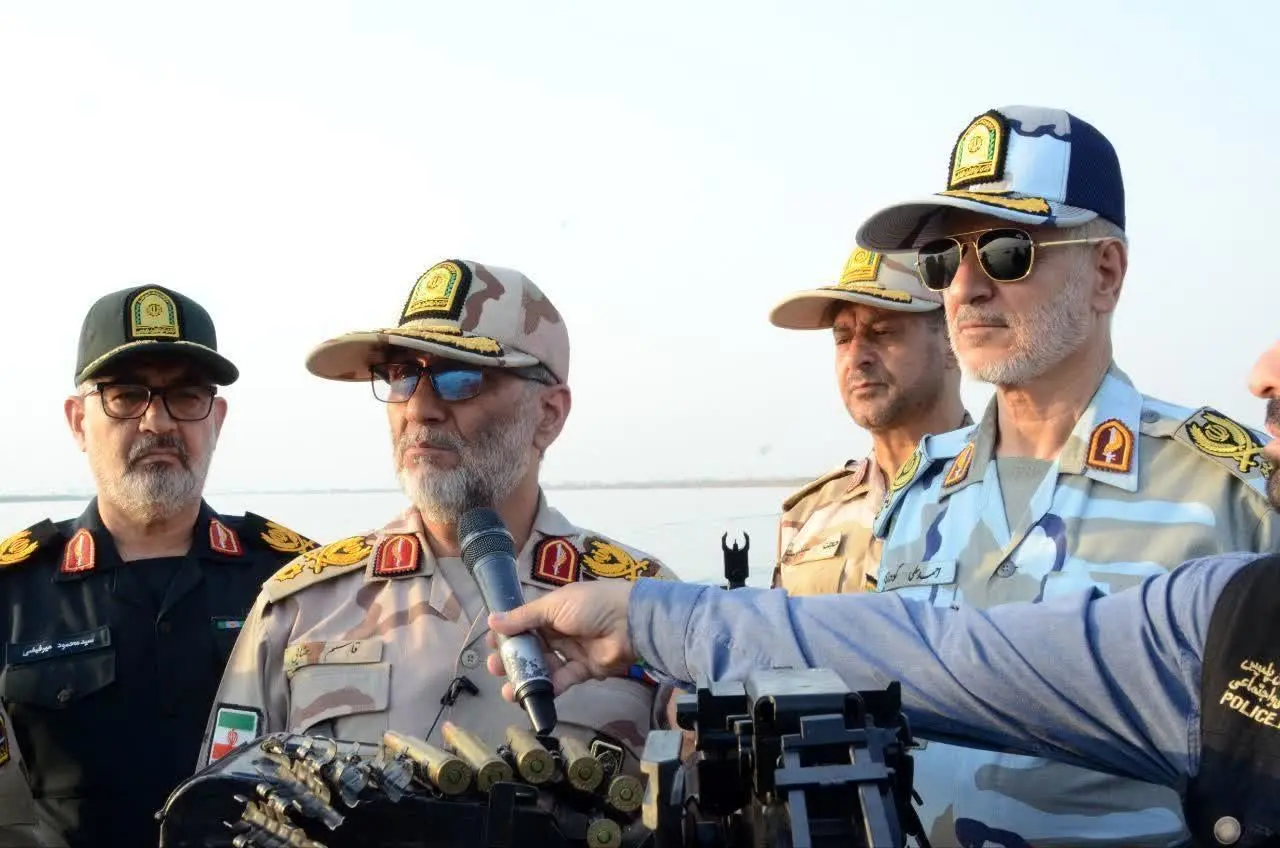 اروندکنار رودخانه امن و آرام و مرز دوستی دو کشور ایران و عراق است