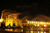 پایان عملیات ساماندهی نورپردازی ایوان کاخ عالی قاپو اصفهان