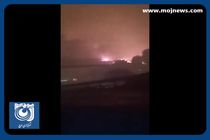 لحظه اصابت موشک‌های ایران به سرزمین‌های اشغالی + فیلم