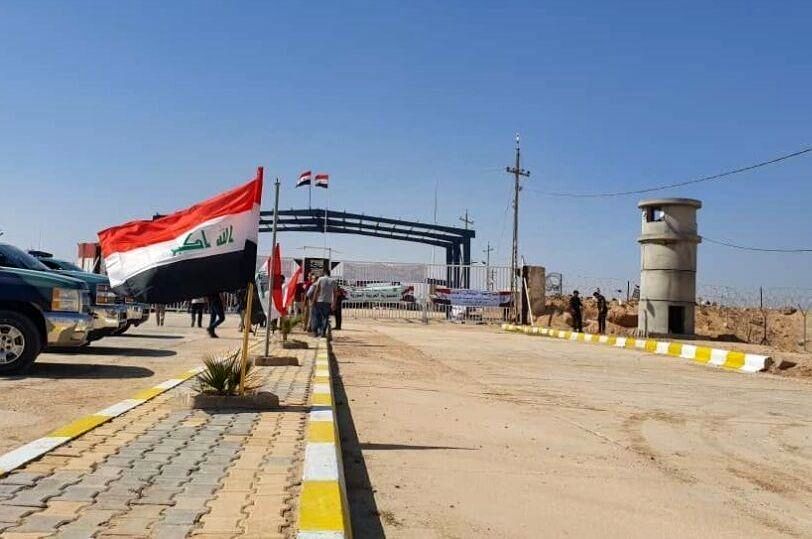 گذرگاه مرزی زرباطیه واقع در مرز عراق با ایران بازگشایی شد