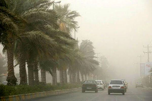  هشدار زرد هواشناسی خوزستان نسبت به وقوع گرد و غبار در هفته ی آینده