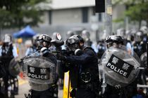 Hong Kong police fired tear gas at protesters