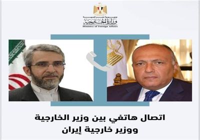 دیپلمات‌های ارشد ایران و مصر درباره روابط دوجانبه و غزه با یکدیگر گفتگو کردند