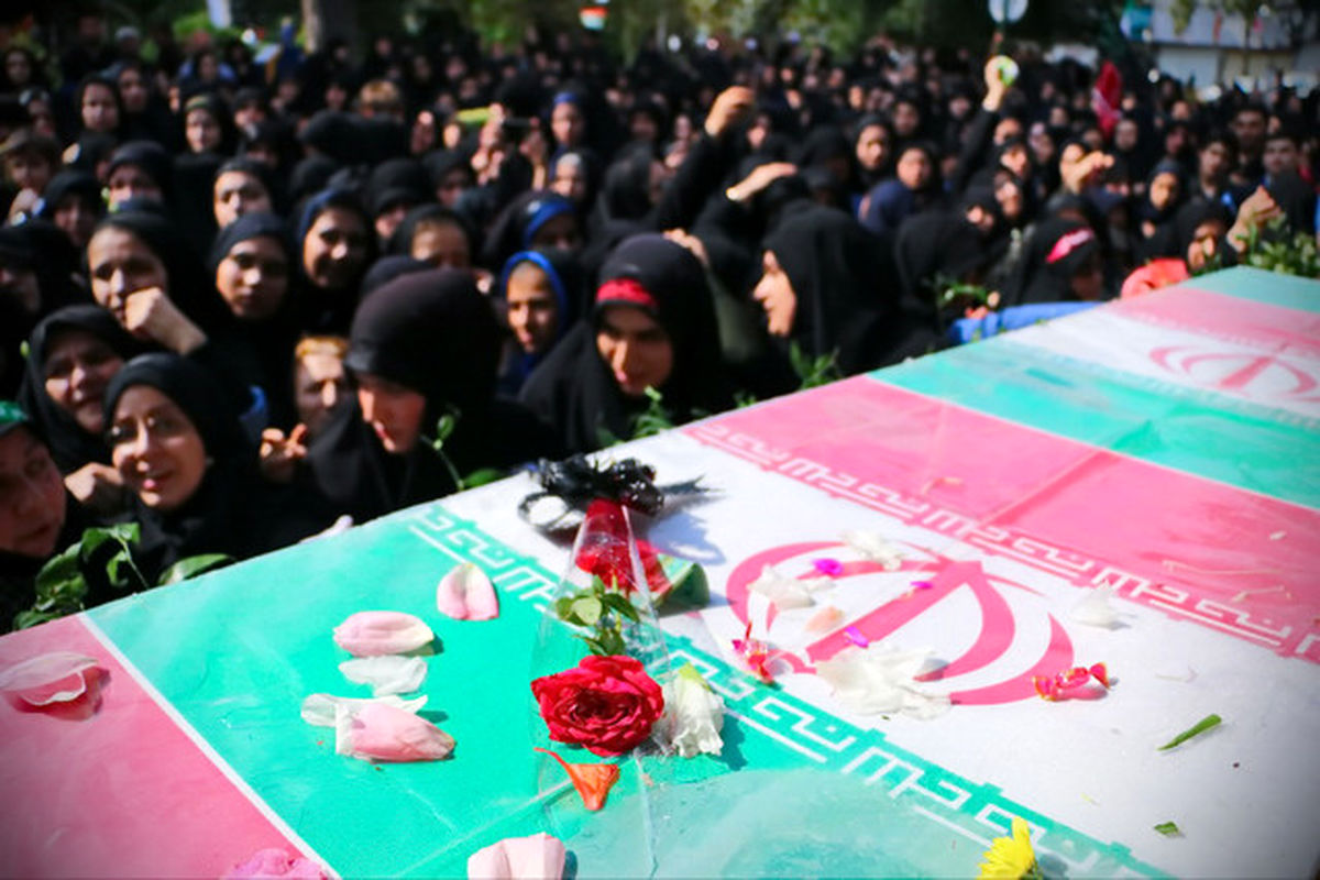 تشییع پیکر 9 شهید گمنام دوران دفاع مقدس، 26 شهریور ماه در کرمانشاه