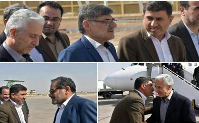 وزیر علوم با همراهی دبیر شورای عالی امنیت ملی وارد خوزستان شد