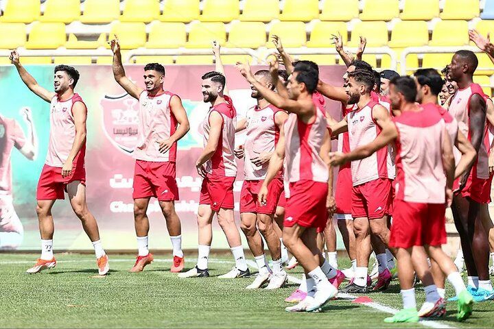 پرسپولیسی‌ها در حضور معاون باشگاه، تمرین تاکتیکی کردند