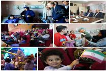 برگزاری ویژه برنامه شاد ویژه کودکان بیمارستان حضرت امام حسین (ع) اصفهان