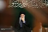 اولین شب مراسم عزاداری شهادت حضرت زهرا(س) با حضور رهبر انقلاب برگزار شد