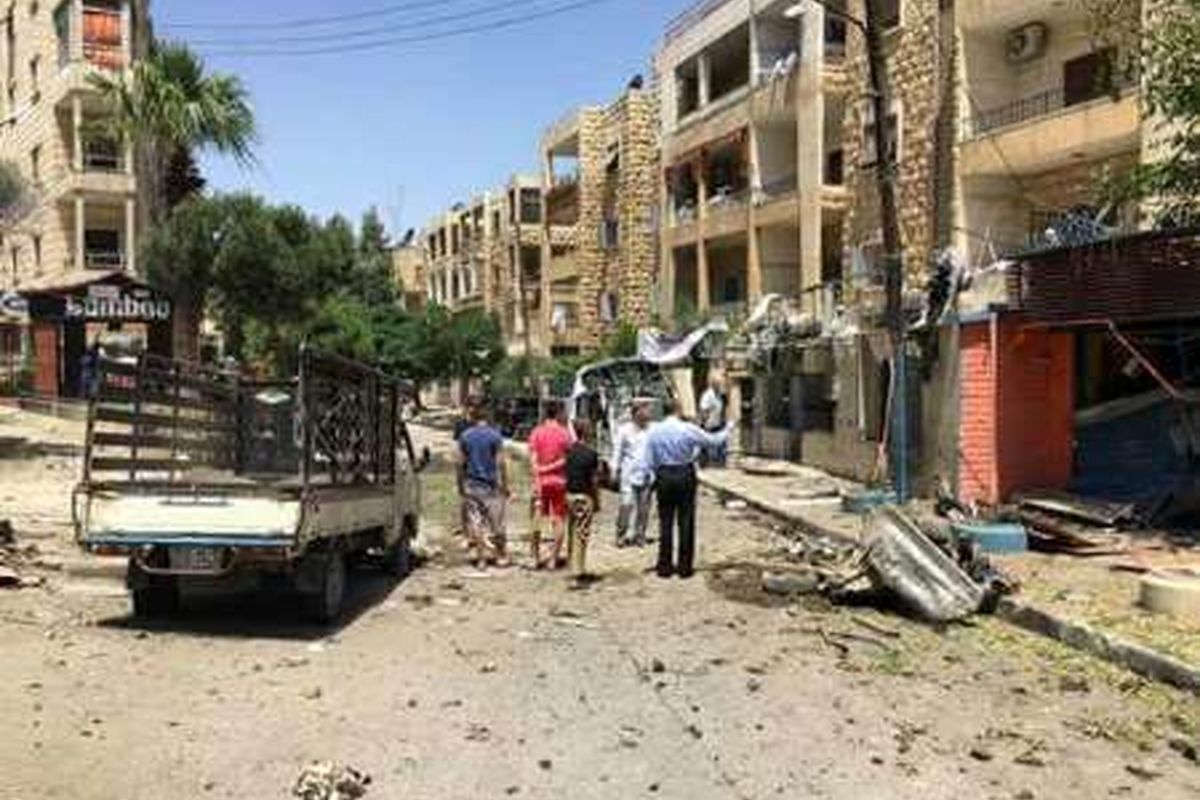 حمله خمپاره ای تروریست به حلب / ده ها غیرنظامی کشته و زخمی شدند