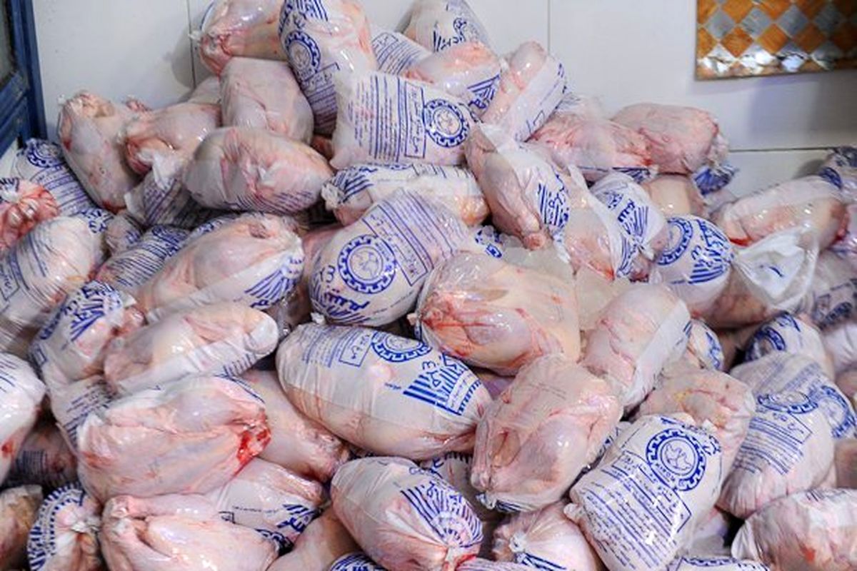 توزیع مرغ منجمد با قیمت ۴۵ هزار تومان در بازار