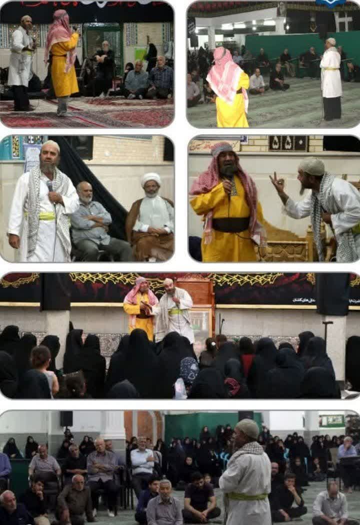 اجرای نمایش«مصائب کربلا» در مساجد و حسینیه‌های کاشان 