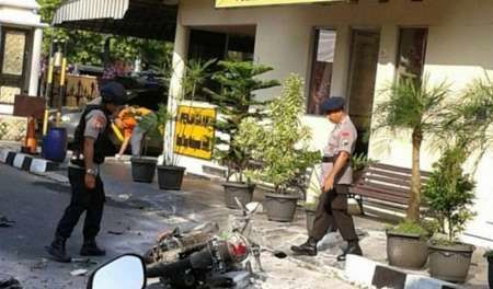 حمله ترویست انتحاری به مقر پلیس در اندونزی