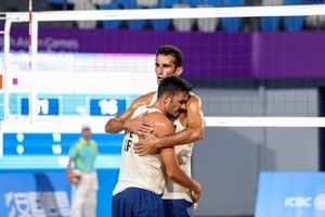 صعود مقتدرانه والیبال ساحلی ایران با کسب سه پیروزی