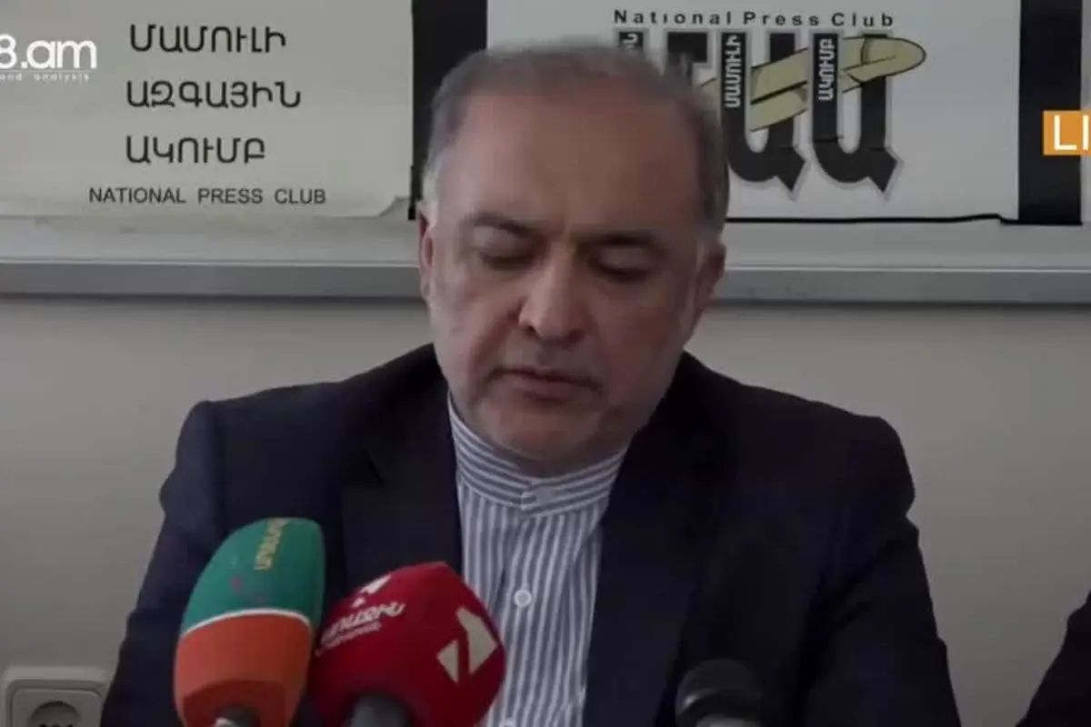 سفیر ایران خبرنگار رسانه دولتی آمریکا را بیرون کرد! + فیلم