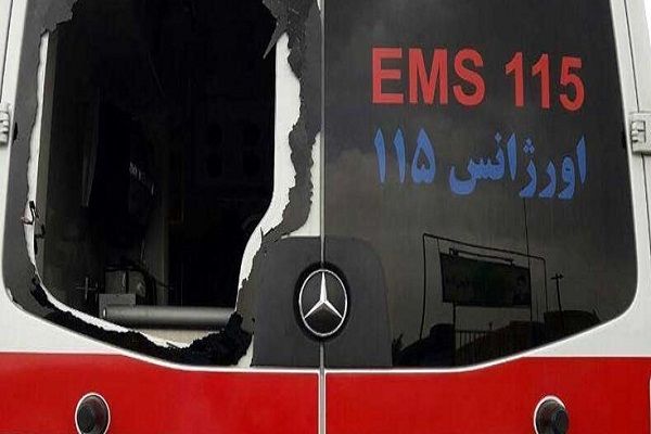 تخریب 2 آمبولانس اورژانس توسط اغتشاشگران در اصفهان