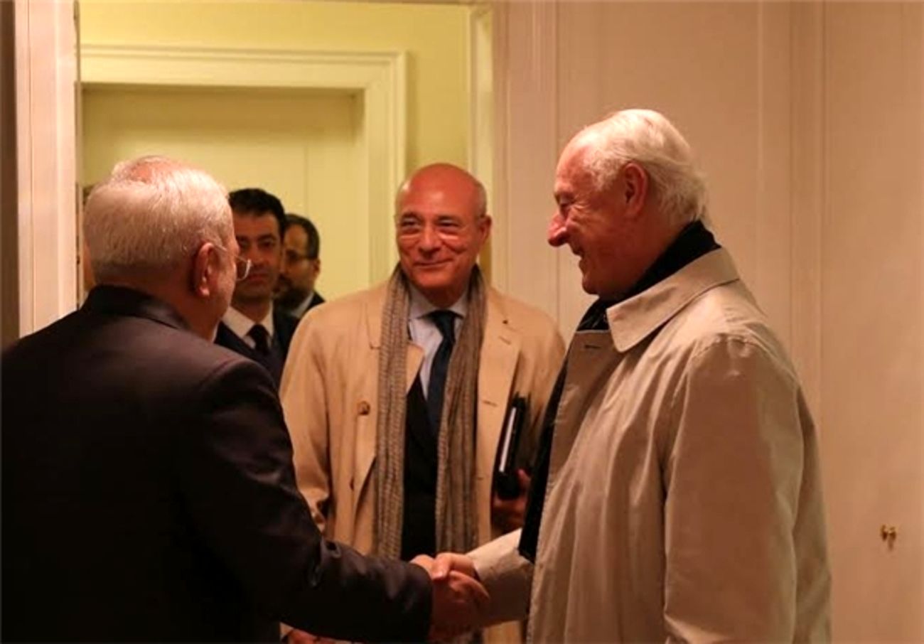 دی میستورا با جابری انصاری در تهران دیدار کرد