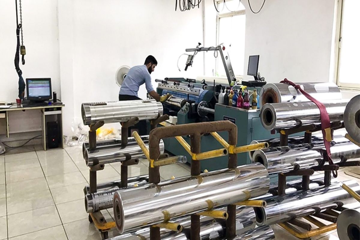 رشد 67 درصدی تولید سیلندر چاپ با سرمایه گذاری خارجی در منطقه آزاد انزلی