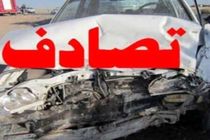 ۶ مصدوم بر اثر حادثه واژگونی خودرو حامل زائران اربعین حسینی 