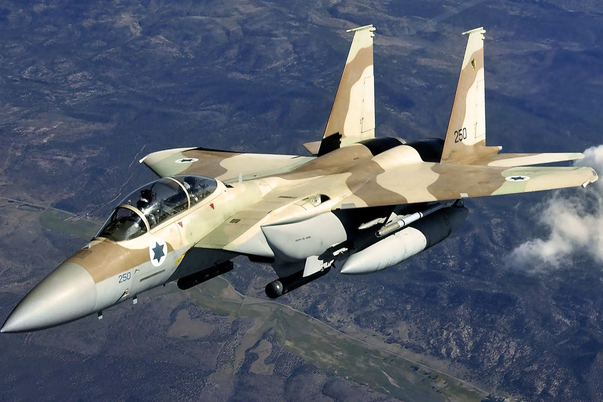 جنگنده های اسرائیل بر فراز آسمان پاکستان
