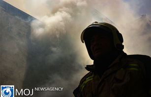 آتش سوزی محله نامجو ۱۲ مصدوم برجای گذاشت + فیلم
