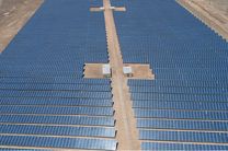 بهره برداری نیروگاه خورشیدی 10 مگاواتی شهرستان ساغند